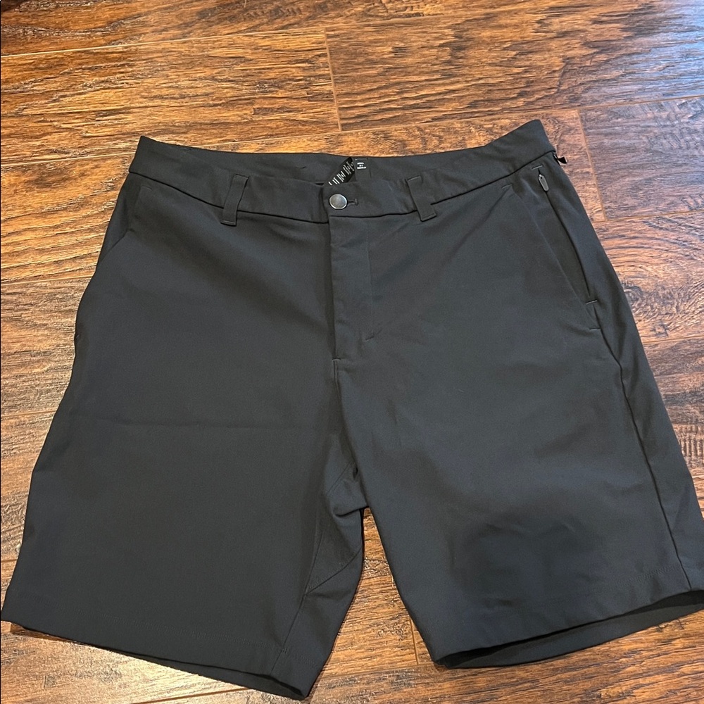Men's Black Performance Shorts